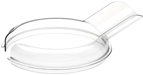Smeg Spritzschutz SMPS01, 18/8 Stainless Steel, transparent