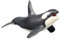 Orca Blackfish Aquarium Decor, The Strongest Fighter Killer Wal Figure Aquarium Ornament Fish Tank Landschaft Artificial Sea Life Replica Decoration Accessories