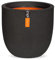 Capi Europe - Blumentopf Kugel Smooth NL - 43x41 - Schwarz - Öffnung Ø35 - Blumentopf für den Innen- und Außeneinsatz - Bruchsicher - 100% recycelbar - KBL933