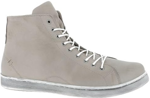 Andrea Conti Damen High Top Sneaker, Dark Stone, 37 EU
