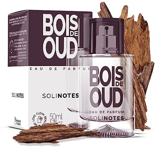 SOLINOTES Oudwood Parfum pour Hommes - Eau De Parfum | Fragrance Boisée et Envoûtante - Fabriqué en France - Vegan - 50 ml