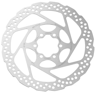 SHIMANO Deore SM-RT56-SP Disc Brake Rotor - 160mm, 6-Bolt, for Resin Pads Only, Silver