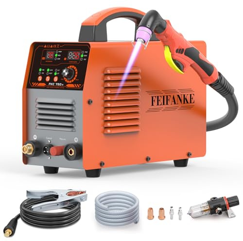 FEIFANKE 230V 75A Decoupeur Plasma IGBT Allumage HF Sans Contact Fonctions 2T/4T pour Acier Inox Cuivre Et Aluminium Technologie Coupe Max 25 MM
