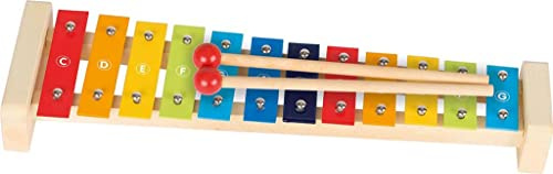 Goki Xylophone en Bois**37,5 CM DE Longueur**avec LIVRET**Jouet en Bois