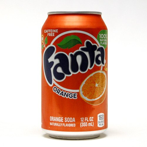 Fanta Orange Naturally Flavoured Soda 355ml (Pack of 6)