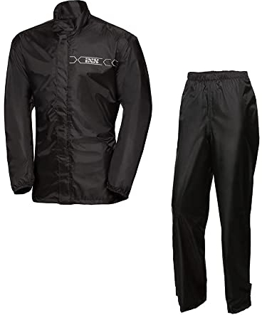 IXS Horton 3.0 2-Teiler Regenkombi, schwarz, XL