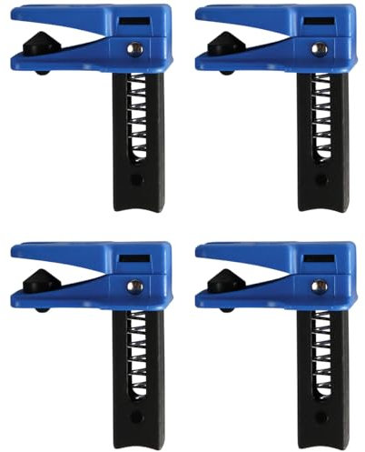 VOANZO 4 Pezzi Tubo Olio Freno Auto Morsetto ugello Freno automobilistico Strumento Olio Tubo Freno per perdite di Olio