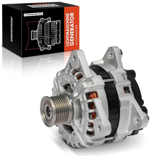 Frankberg Alternador Alternador con Polea de Rueda Libre Compatible con Qashqai II SUV J11 J11 1.6L Qashqai II SUV J11 J11 1.3L Kadjar HA HL 1.2L Pulsar Compacto C13 1.2L Scénic IV J9 1.3L 231004BE0A