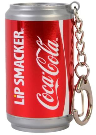 Coca-Cola Lippenpflege Schlüsselanhänger | LiP SMACKER Lip Balm für unterwegs | Kultiges Beauty-Accessoire mit Coca-Cola Aroma | Geschenkidee