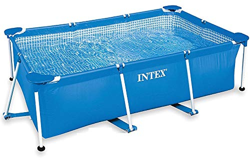 Intex kit Piscine Metal Frame Junior rectangulaire Tubulaire (l) 3,00 x (l) 2,00 x (h) 0,75m