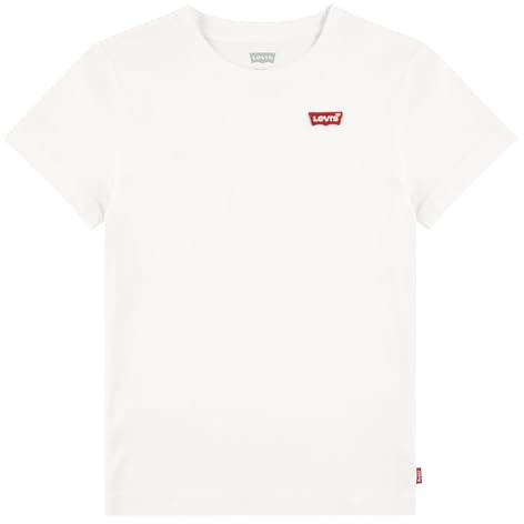 Levi'S Kids Batwing Chest Hit Garçon Blanc 3 Ans