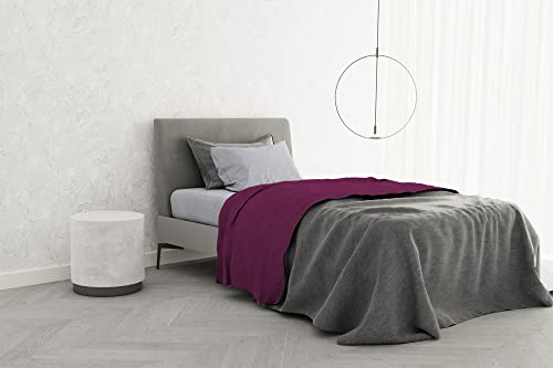 Italian Bed Linen Sängset 100% bomull TRENDY CHIC, Enkel, Fuchsia