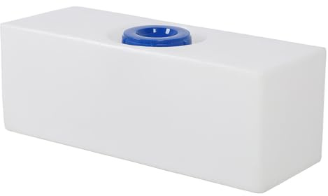 aqxreight vattentank för husbil, 15 gallon färskvattentank för husbil, LLDPE, 130 mm vatteninloppslagringstankar för släpvagn