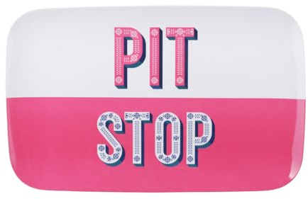 Vassoio in melamina, 40,5 x 25 cm, colore fucsia Maiolika