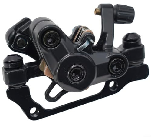 Bicycle Mechanical Disc Brake Set,160MM Alloy Clip Front And Rear, Aluminum Alloy Bike Mechanical Disc Brake Front Rear Brake Caliper(Front rear)