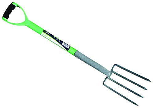 Recinzione da giardino verde con asta in acciaio rivestita in plastica