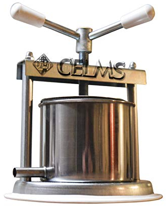 TORCHIETTO Premitutto Capacità di Premitura 3kg IN FERRO ZINCATO con Certificazione Alimentare Acciaio Inox 430 Made in Italy per Pomodori Melanzane Ortaggi Succhi Frutta e Olio