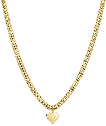 Liebeskind Berlin Halskette LJ-0851-N-45 Edelstahl IP gold