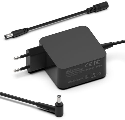 Caricabatterie 45W Alimentatore 19V Caricabatteria per ASUS Vivobook 14 15 S14 S15 F510U F541U F556U F512J F512F X541 X541N X541U X509F X509J F402S Zenbook UX310 UX330 UX430U Caricatore PC Portatile