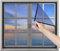 Fliegengitter Fenster, Insektenschutz Fenster für Fliegengitter Fenster Mückengitter ohne Bohren 80x120cm