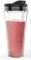 GINOYA Blender Replacement Parts for Ninja Blender BN750UK BN800UK BN495UK CB350UK CB150UK CB100UK, 2pcs Cups with Sleeves Compatible with Ninja Blender