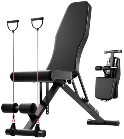 ALSO GO Adjustable Workout Bench for Home Gym, Strength Training Bench