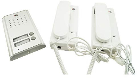 CITOFONO PER ESTERNO BIFAMILIARE CON PULSANTE PER APERTURA CANCELLO