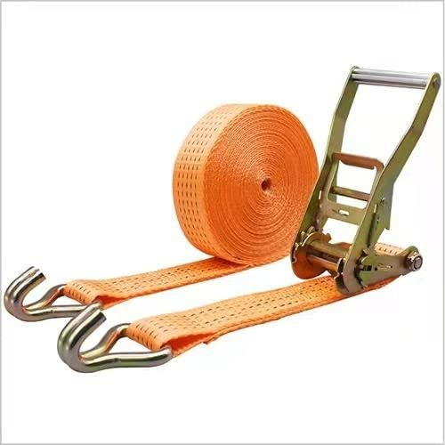 11000lb 32.8ft(5000kg10m) Ratchet Belt Fixing Belt Tension Ratchet tie Down Hook Clamping Belt