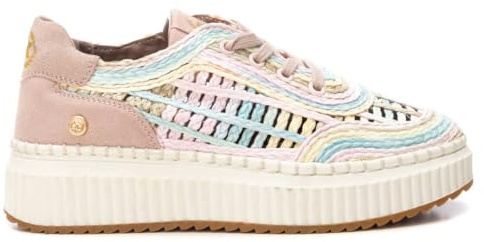 XTI - Zapatilla Mujer Multicolor - Calzado Cómodo y Versátil - Moda Casual - Modelo 14397603 (Talla 39)