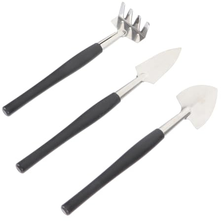 VICASKY 3pièces Pelles Compactes pour Ameublir Le Sol Outils Plantation Pelles Jardin Multifonctions