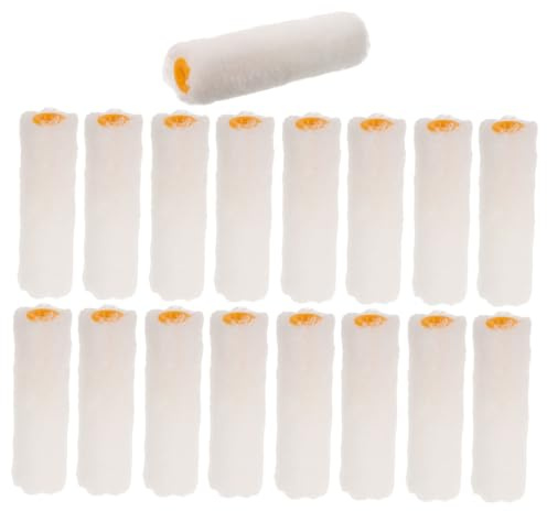 Veemoon 15 Piezas De Repuesto De Fundas De Rodillo Rodillos De Esponja Para Brochas De Pintura De Pintura Reemplazables De