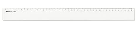 Aristo AR1434 linjal (plexiglas, 40 cm) glasklar