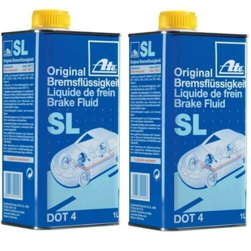 2L 2 Liter ATE 03.9901-5802.2 705802 Bremsflüssigkeit SL DOT 4