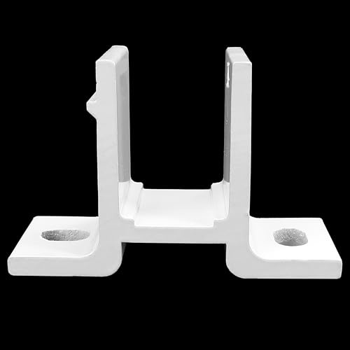 Retractable Awning Brackets Support Wall Mounting Replace Parts for Sunsetter Powered Awning (40mm) Standard Manual Square Pipe Outdoor Patio Canopy Shade Fittings, Yard & Home Garden Accessory, White
