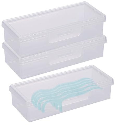 3 recipientes para bastoncillos de algodón para viajes, dispensador de almohadillas de algodón portátil, dispensador de almohadillas de algodón, caja transparente para bastoncillos de algodón,