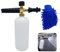Snow Foam Lance, 1/4 Quick Release Pressure Washer Foam Cannon, Car Wash Foam Cannon with Adjustable Nozzle, 1 Liter Adjustable Soap Dispenser Bottle for Car Washing, Yard Cleaning