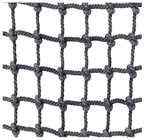 GTHTUHFD Scala di Corda da Arrampicata Rete di Sicurezza Altalena Fitness Scala Rete Pianale del Camion Reti di Carico Resistenza Parco Giochi per Bambini Rete da Arrampicat,14mm-1X8m/3.3X24.25ft