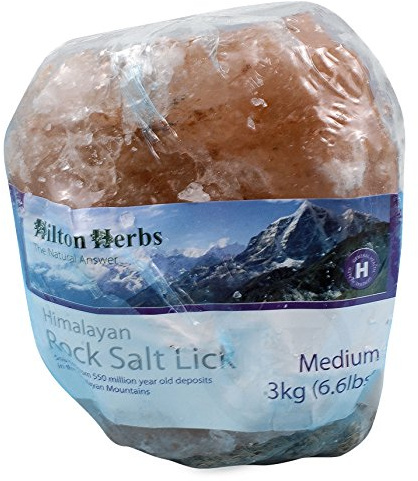 Hilton Herbs 039036 Himalayan Salt Lick for Horses Pink, Medium