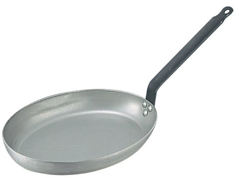 De Buyer - 5111.40 – Fiskpanna av tungjärnstål – oval 40 cm