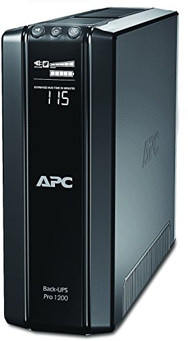 APC BR1200G-FR sistema de alimentación ininterrumpida (UPS) 1200 VA 720 W - Fuente de alimentación continua (UPS) (1200 VA, 720 W, 50/60 Hz, 445 J, 45 dB, Sealed Lead Acid (VRLA))