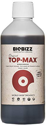 BioBizz 06-300-060 Top-Max Engrais Naturel, Transparent, 500 ml