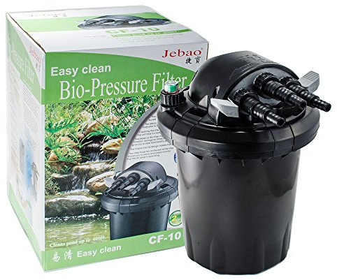 Jebao 1000 Gallon Pressured Pond Bio Filter w/ 13W UVC Clarifier