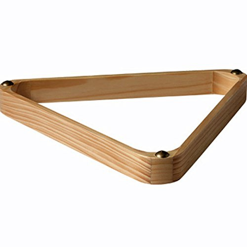LGS en Bois de pin Table de Billard Triangle avec Patin pour s'adapter au American 2 1/10,2 cm de Billes de Billard
