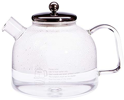 Trendglas Jena Wasserkocher mit Edelstahldeckel, 1,75 Liter