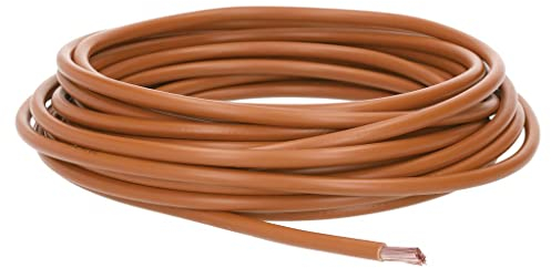 10 Meter Lapp 4520036 H07V-K 16,0 mm² braun I Verdrahtungsleitung I Aderleitung flexibel I PVC-Einzelader I Litze 16mm2 I Verdrahtung