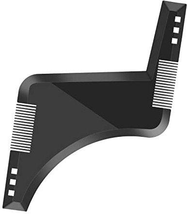 Accessotech Beard Styling Shaping Template Comb Barber Tool Symmetry Line Up Trimming Guide