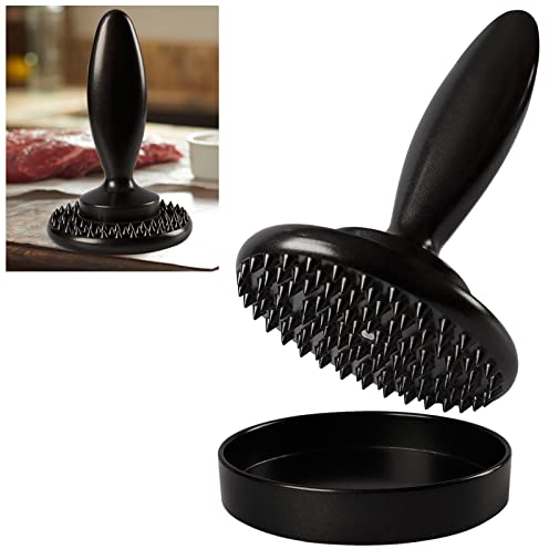 KAYCROWN Pressa per hamburger, batticarne e pestello su entrambi i lati, per preparare hamburger, per marinare bistecche, manzo e pollame