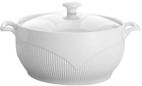 MGHRUE Sopera De Cerámica, Cuenco Creativo De Doble Mango para Servir, Vajilla Decorativa para Sopa, Cereales, Guiso, Sopa De Miso Fría