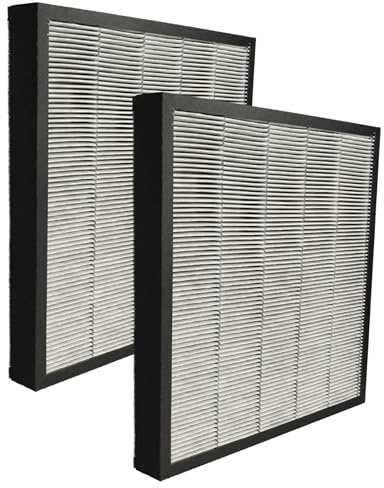 vhbw 2 x luftfilter kompatibel med Boneco H680 luftrenare, luftfuktare – kombifilter HEPA (HEPA 13) aktivt kol