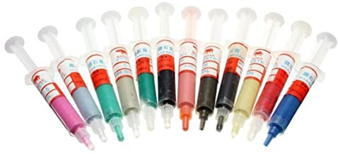 Diamond Lapping Paste Polishing Compound for Fine to Final Polishing Grits 0.5-40 Micron 5 Gram 12Pcs Abrasives